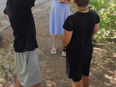 Центр «Семья» провели на улицах города игру «Я — пешеход».