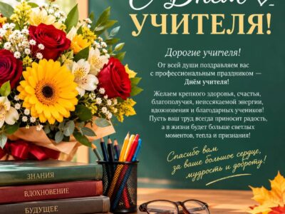 С Днем Учителя